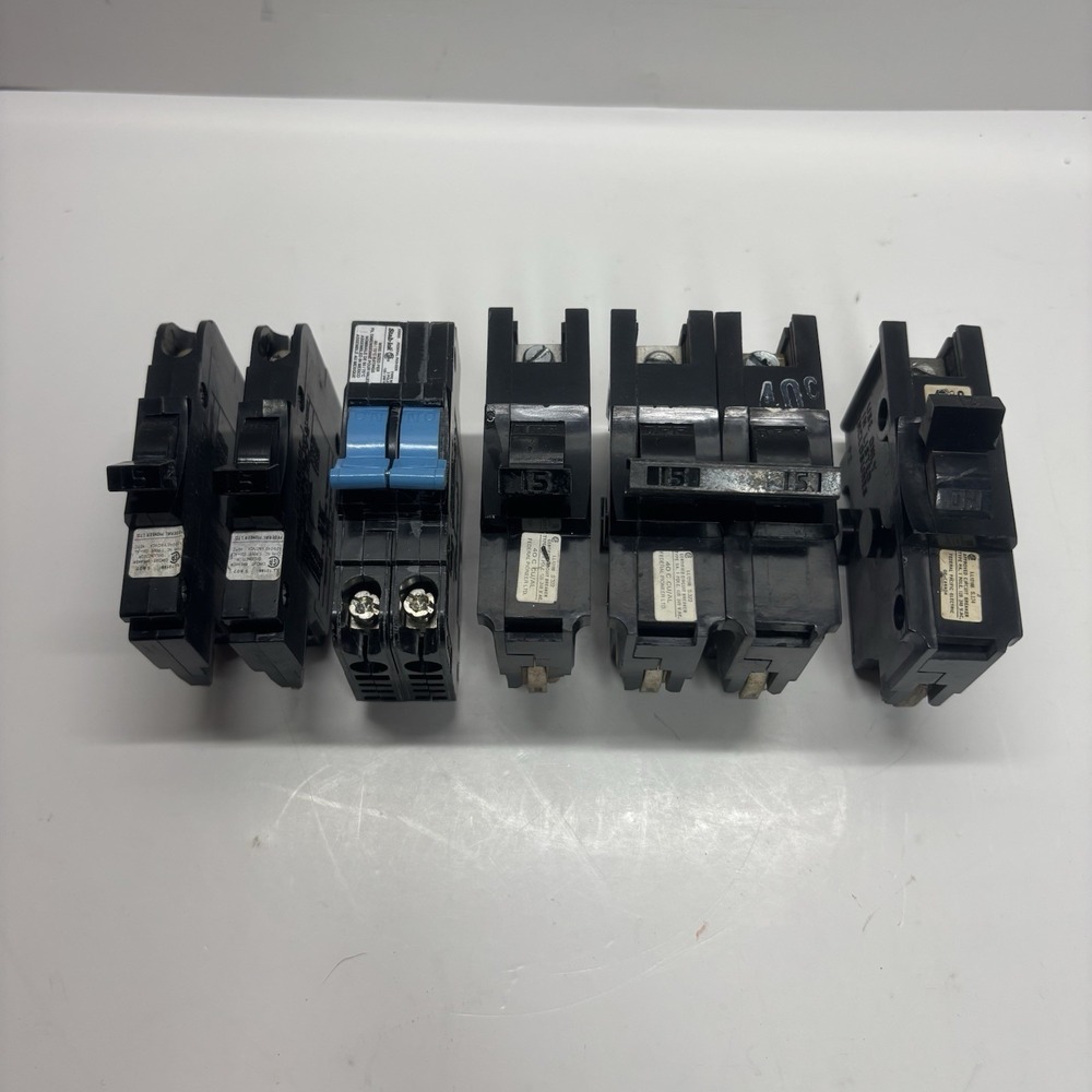 Federal Pioneer Stab-Lok Circuit Breaker Lot Type NC NA 15A Vintage Canada